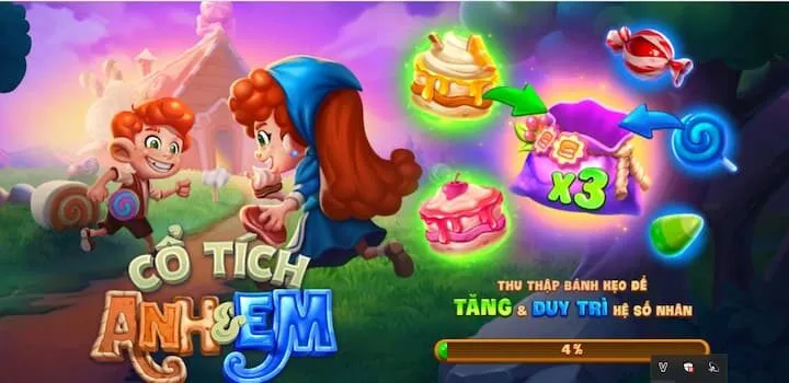Cổ Tích Anh Và Em – Siêu phẩm slot 2025 kiếm tiền siêu khủng